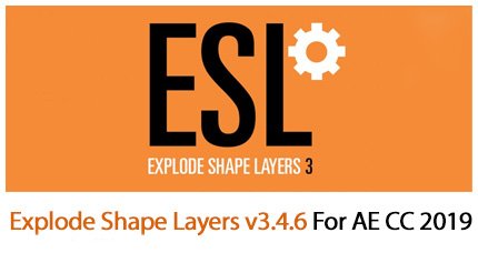 Explode Shape Layers v3.4.6 Script For After Effect CC
