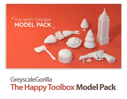 GreyscaleGorilla The Happy Toolbox Model Pack
