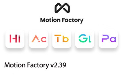 motion factory for after effects