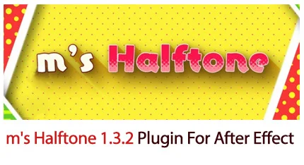 ms Halftone 1.3.2 Plugin For After Effect