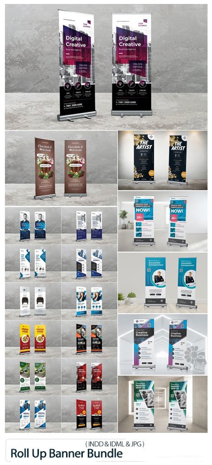 Roll Up Banner Bundle