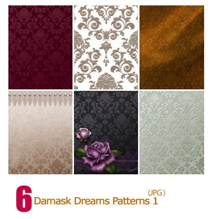 Damask Dreams Patterns 01