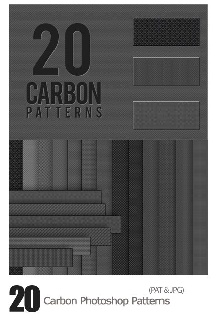 Designtnt Carbon Photoshop Patterns