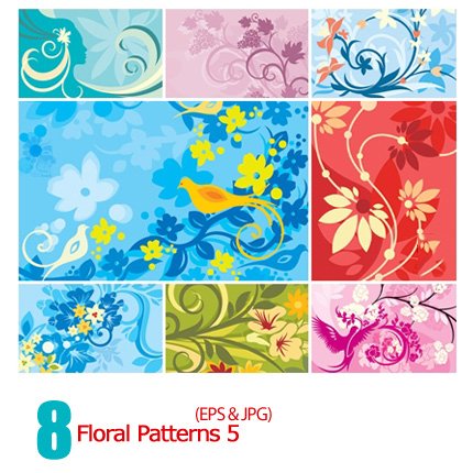 Floral Patterns 05