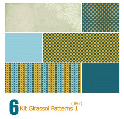 Kit Girassol Patterns 01