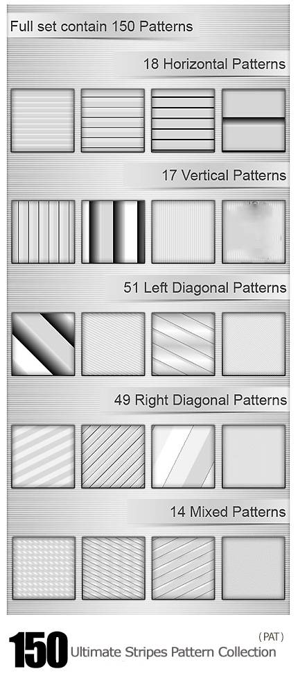 Ultimate Stripes Pattern Collection