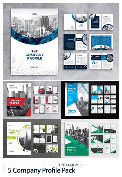 5 Company Profile Pack
