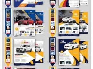 CM 10 Car Wash Flyers Bundle