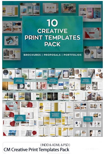 CM Creative Print Templates Pack