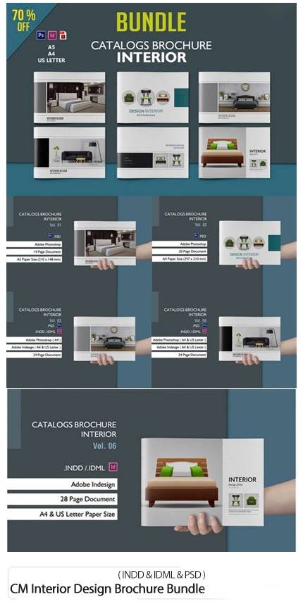 CM Interior Design Brochure Bundle