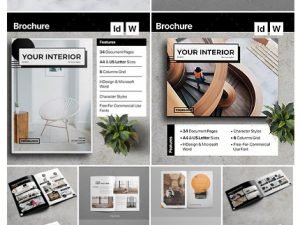 Creative Magazine And Brochure Indesign Template
