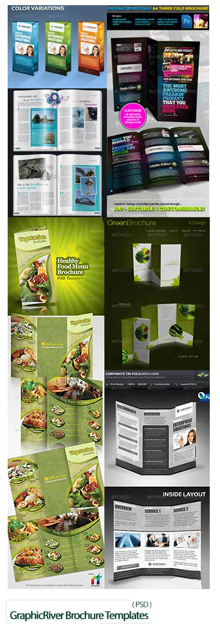 GraphicRiver Brochure Templates Pack 01