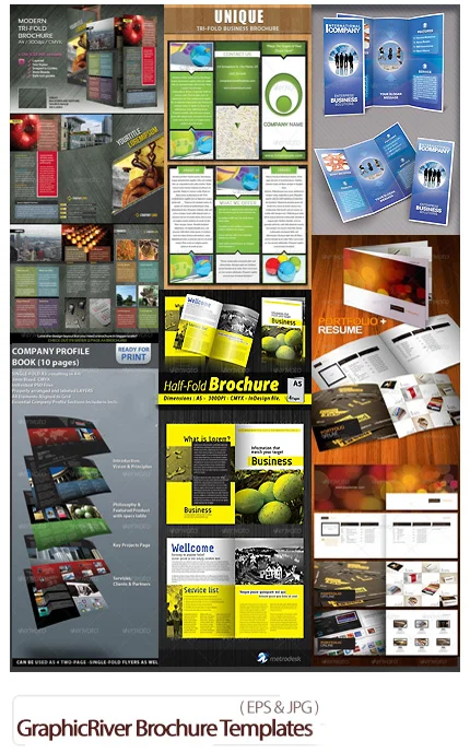 GraphicRiver Brochure Templates Pack 04