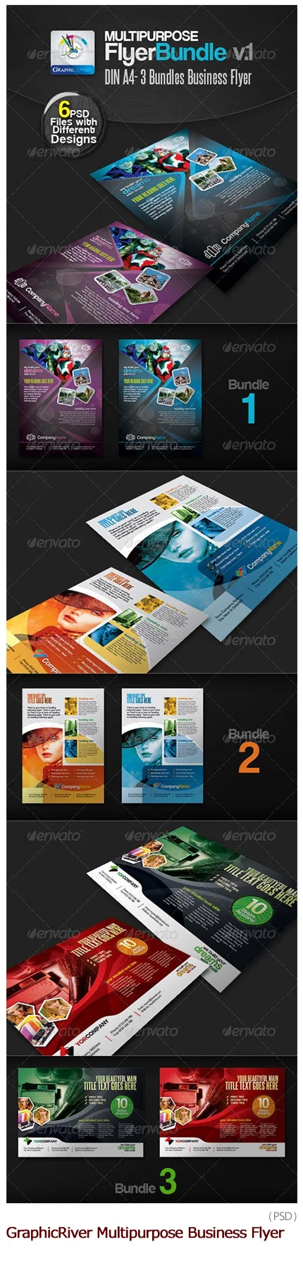 GraphicRiver Multipurpose Business Flyer