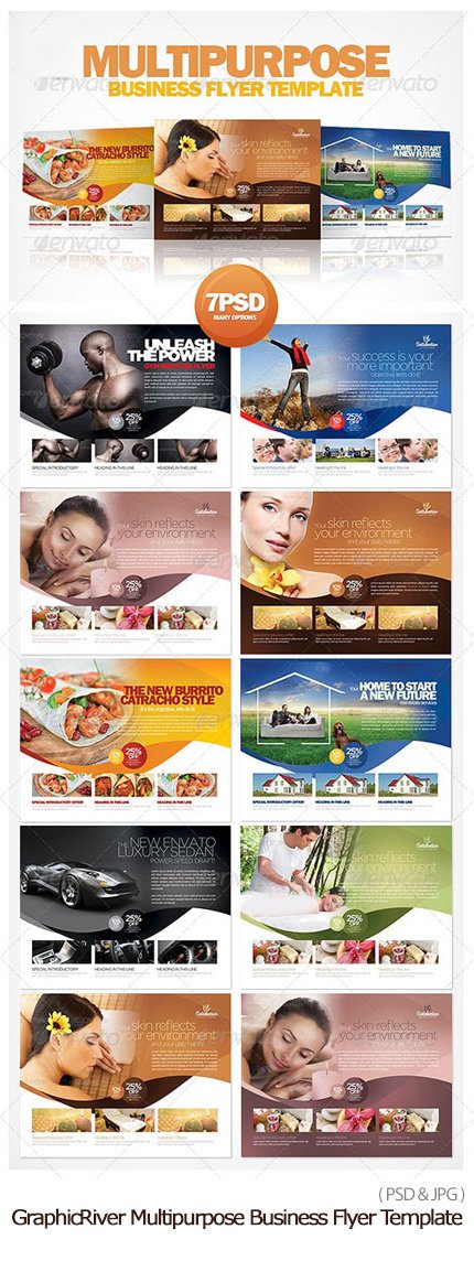 GraphicRiver Multipurpose Business Flyer Template