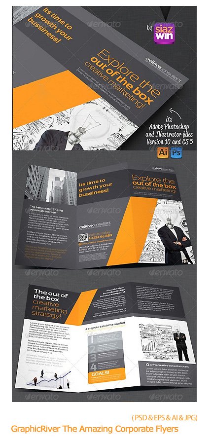 GraphicRiver The Amazing Corporate Flyers 8