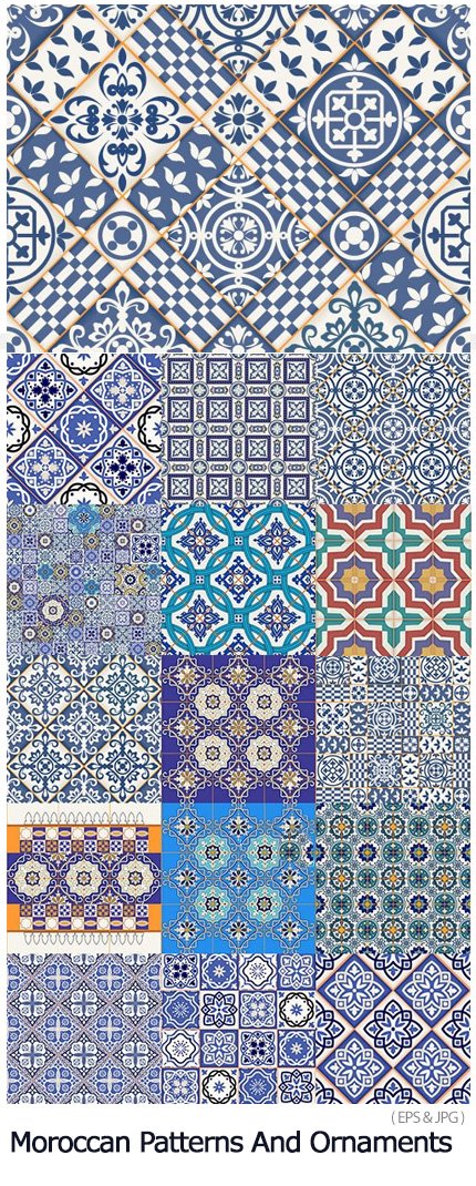 Moroccan Patterns And Ornaments 02