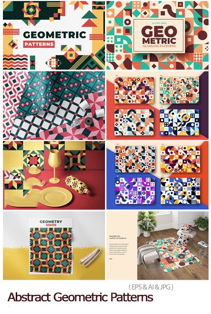 portuguese and abstract geometric patterns