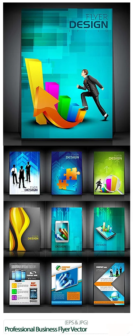 Professional Business Flyer Vector Collection
