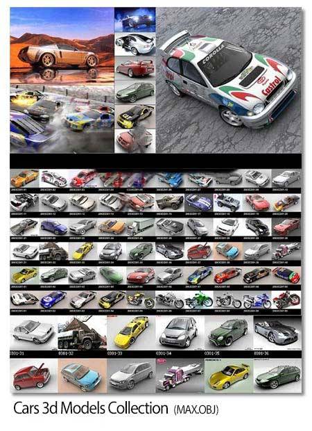 Cars 3d Models Collection