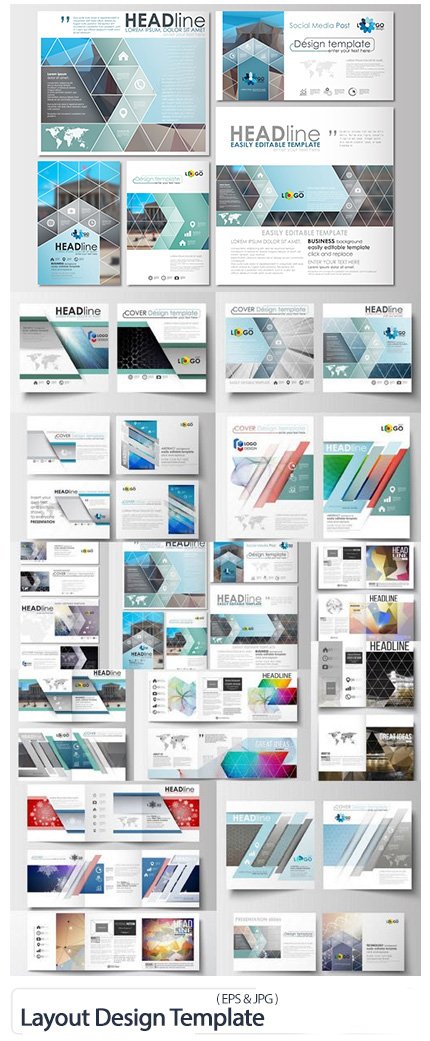 Layout Design Template For Presentation