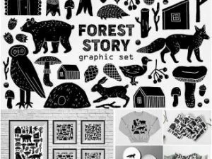 Forest Story Graphic Set