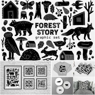 Forest Story Graphic Set