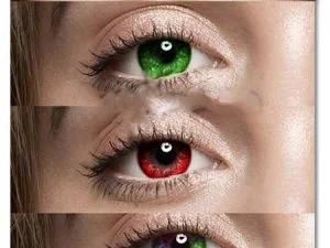 pro eyes enhancement color change ps action