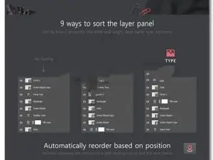 ReOrder Layer Panel Sorting Kit