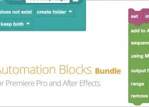 Automation Blocks v1.0.001 Scripts For After Effect