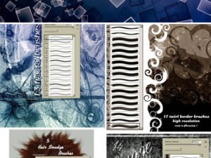 130 Multipurpose Brushes Pack For Photoshop